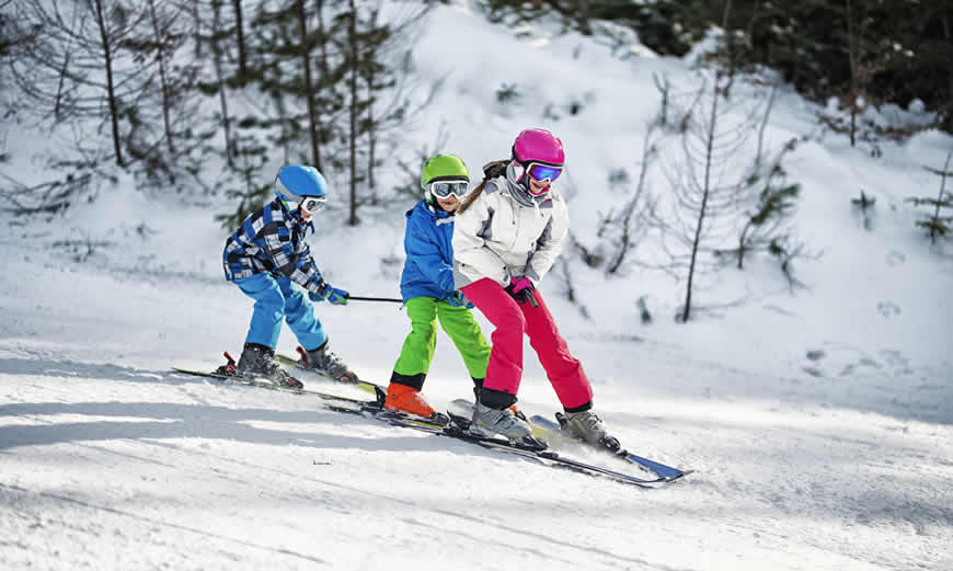 Wintersport met de familie in Königsleiten