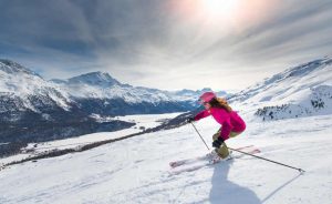 Wintersport in Zwitserland